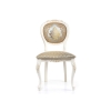 Стул Adriano 2 молочный / патина