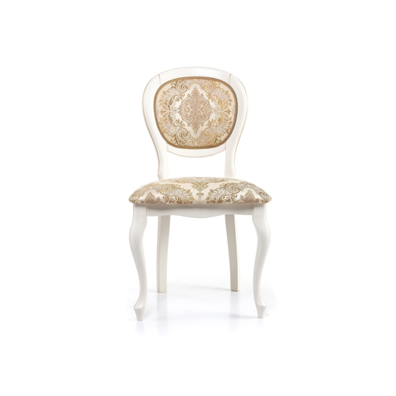 Стул Adriano молочный / патина