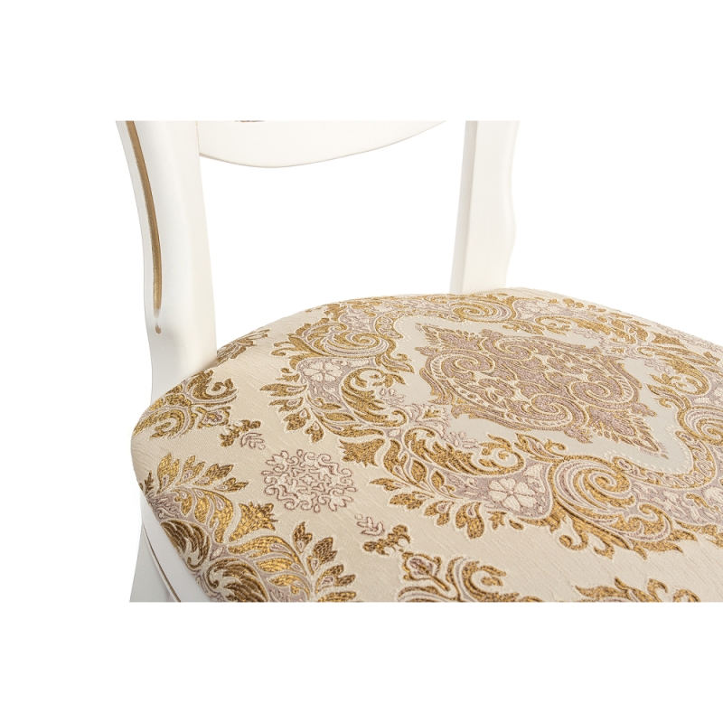 Стул Adriano молочный / патина