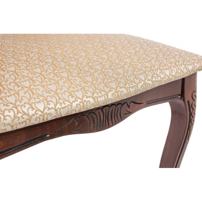 Стул Bronte вишня / бежевый патина