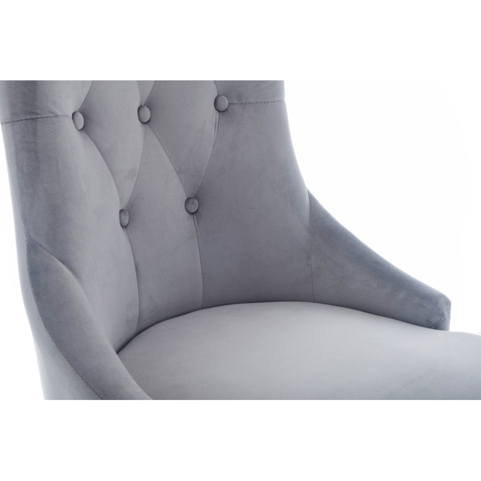 Стул Elegance white / grey