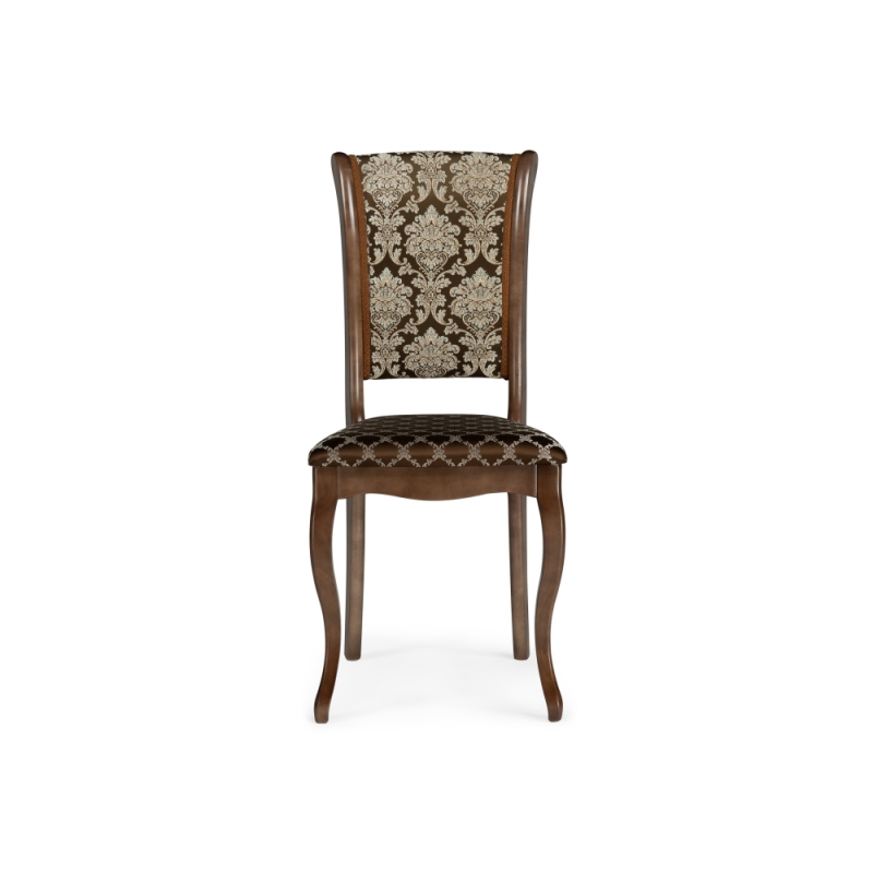 Стул Фабиано орех / шоколад комби