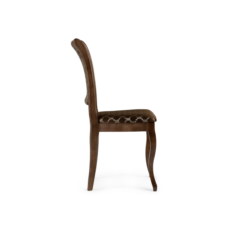 Стул Фабиано орех / шоколад комби