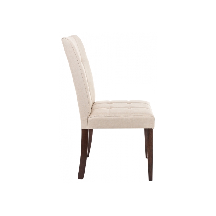 Стул Madina dark walnut / fabric cream