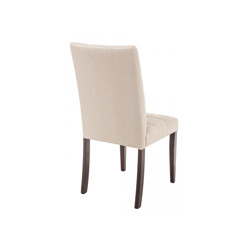 Стул Madina dark walnut / fabric cream