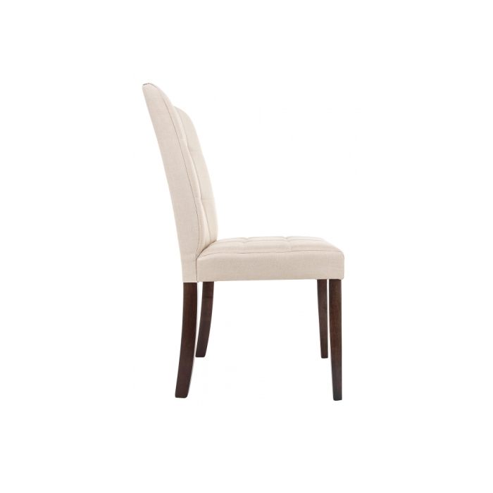 Стул Madina dark walnut / fabric cream