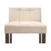 Стул Madina dark walnut / fabric cream