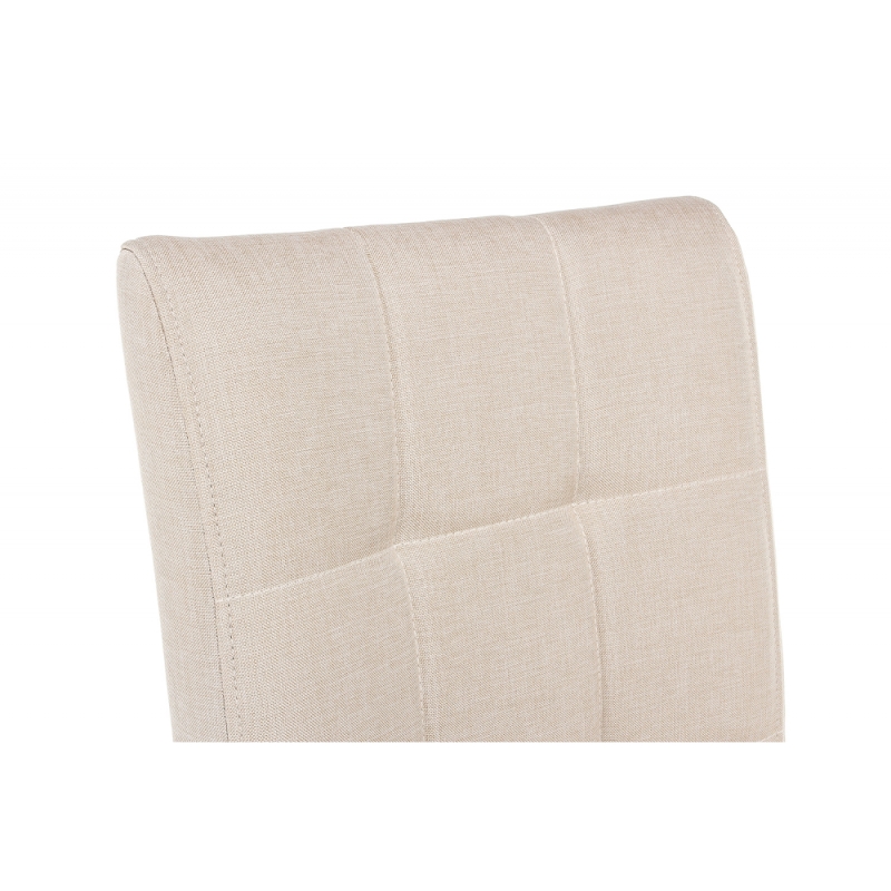 Стул Madina dark walnut / fabric cream