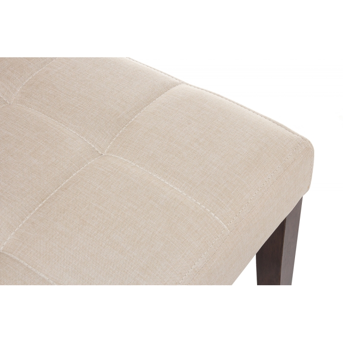 Стул Madina dark walnut / fabric cream