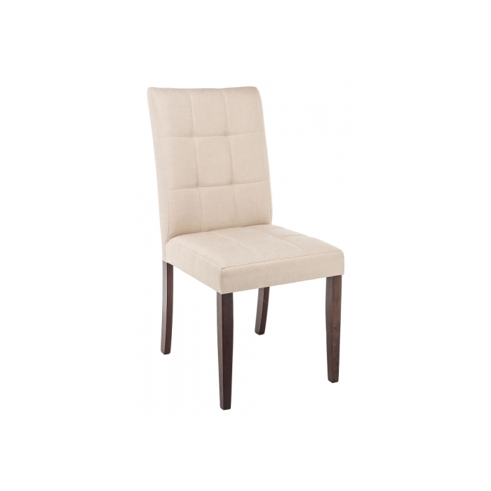 Стул Madina dark walnut / fabric cream