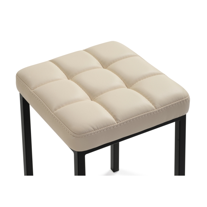 Табурет Байя кожзам d1 / черный матовый