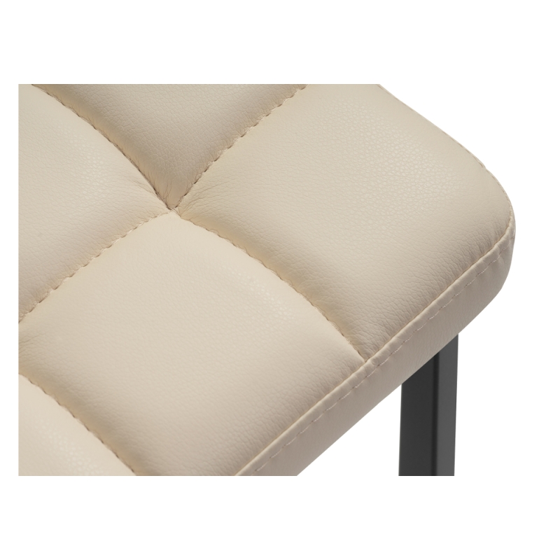 Табурет Байя кожзам d1 / черный матовый