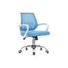 Компьютерное кресло Ergoplus blue / white