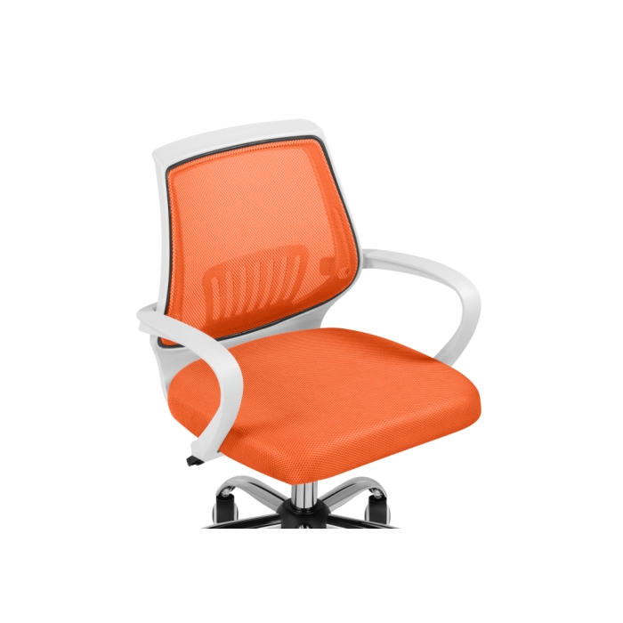 Компьютерное кресло Ergoplus orange / white