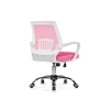 Компьютерное кресло Ergoplus pink / white