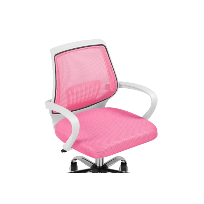 Компьютерное кресло Ergoplus pink / white