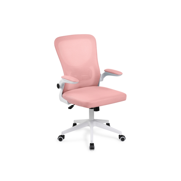 Компьютерное кресло Konfi pink / white