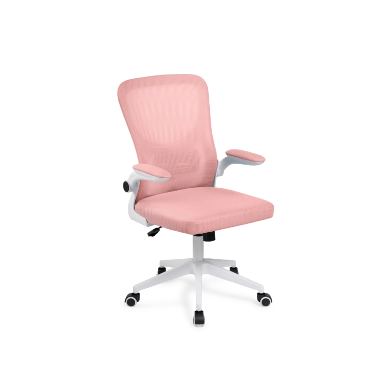 Компьютерное кресло Konfi pink / white