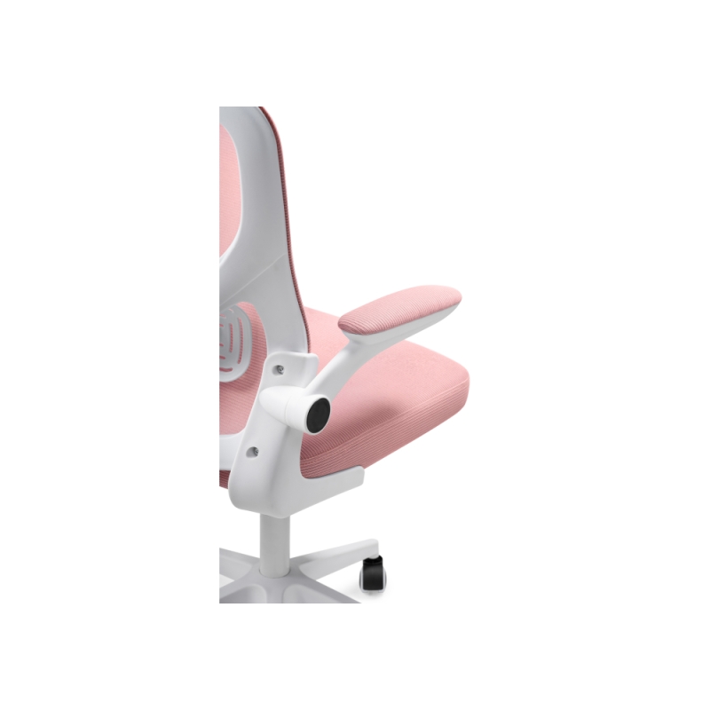Компьютерное кресло Konfi pink / white