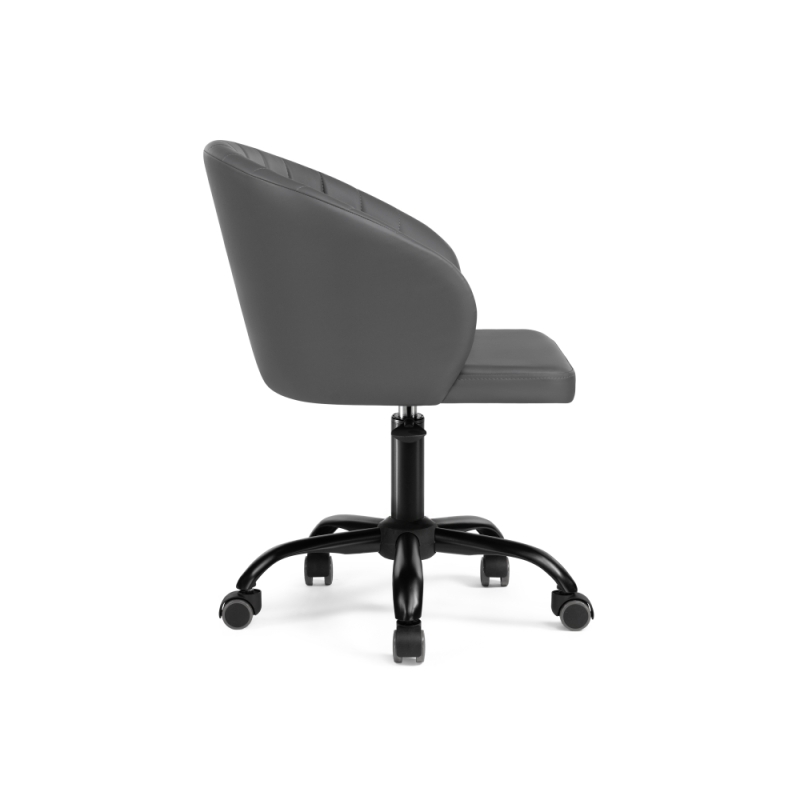 Компьютерное кресло Пард экокожа серый