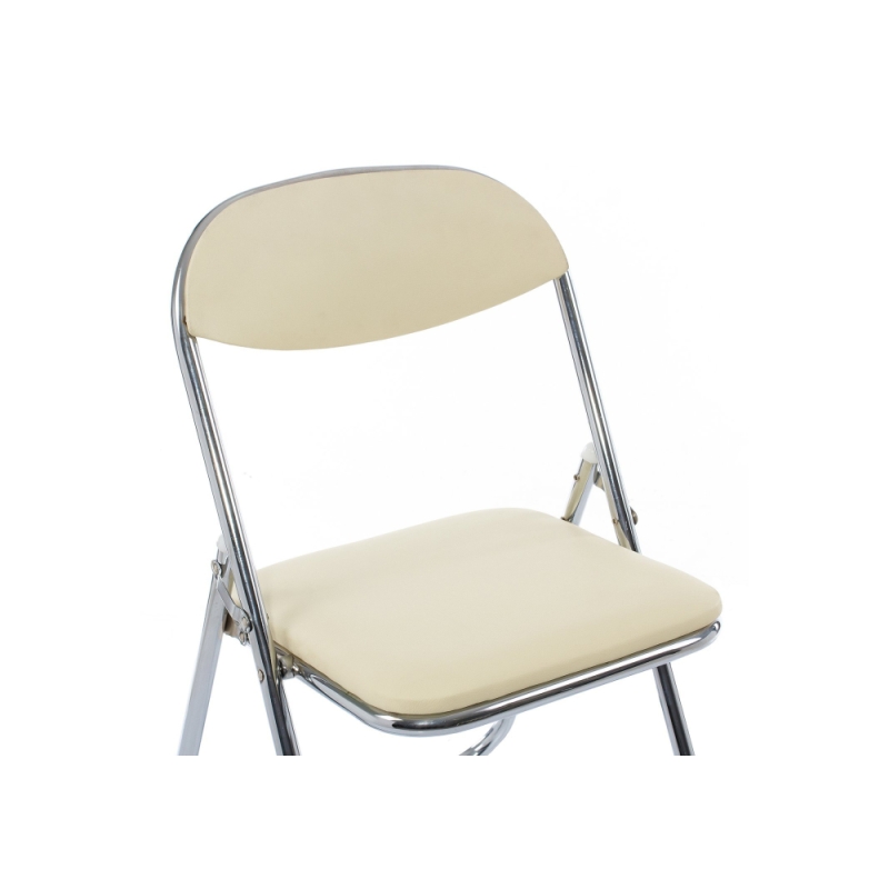 Стул Fold раскладной бежевый