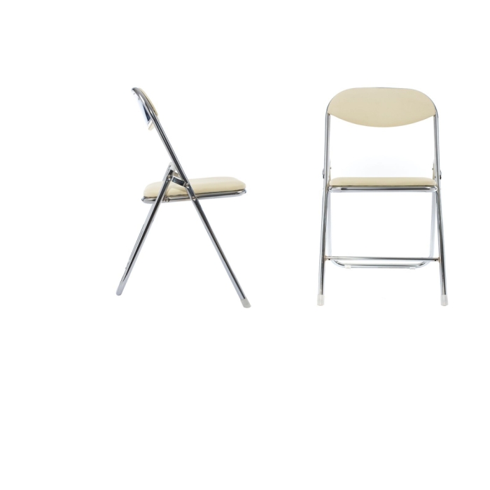 Стул Fold раскладной бежевый