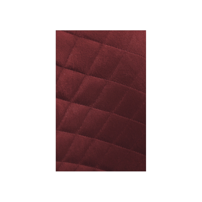 Стул на металлокаркасе Dabl wine red / gold