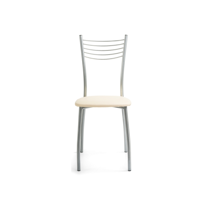 Стул на металлокаркасе Goki ваниль крап / светлый мусс