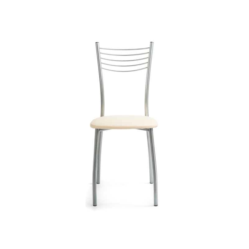 Стул на металлокаркасе Goki ваниль крап / светлый мусс