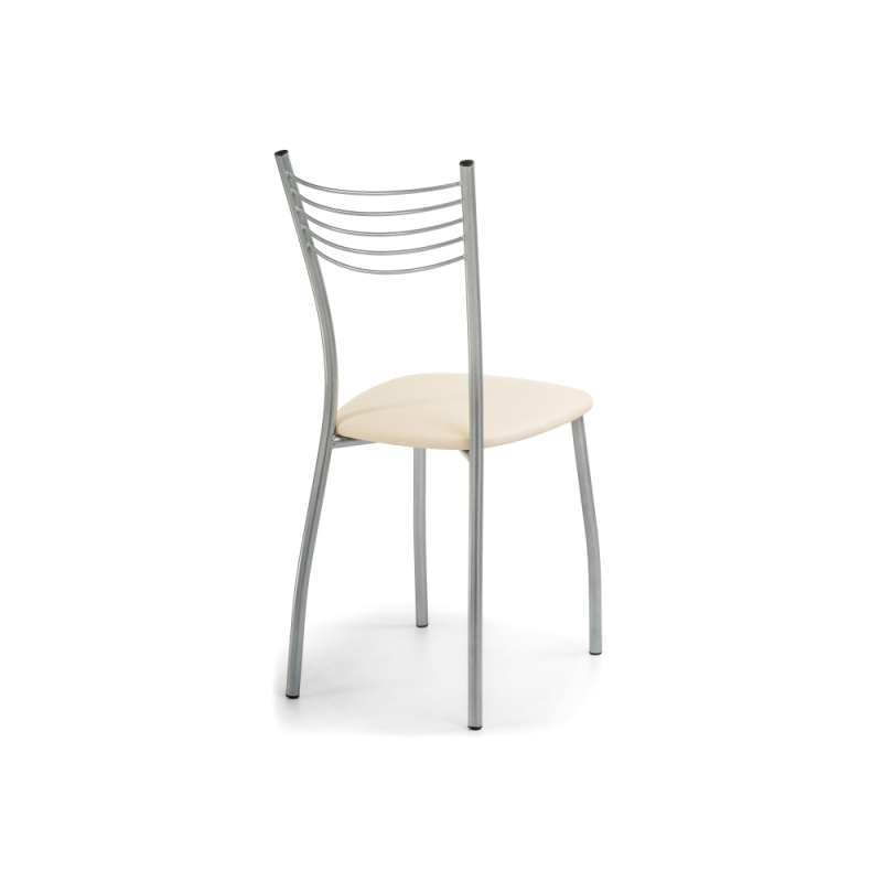 Стул на металлокаркасе Goki ваниль крап / светлый мусс