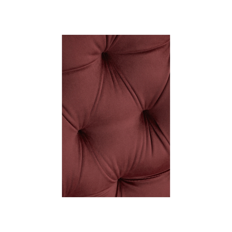 Стул на металлокаркасе Гояр винный / черный глянец