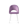 Стул на металлокаркасе Ирре сиреневый / белый глянец