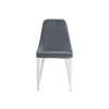 Стул на металлокаркасе Kora white / gray