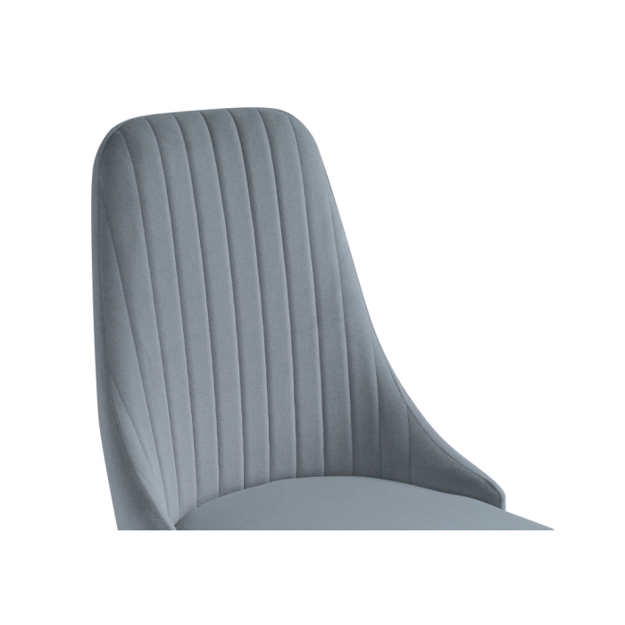 Стул на металлокаркасе Kora white / gray