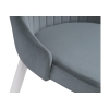 Стул на металлокаркасе Kora white / gray