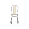 Стул на металлокаркасе Lamniel ваниль в крапинку / светлый мусс