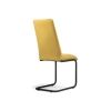Стул на металлокаркасе Лулла горчичный / черный
