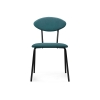 Стул на металлокаркасе Мареон катания ментол / черный матовый