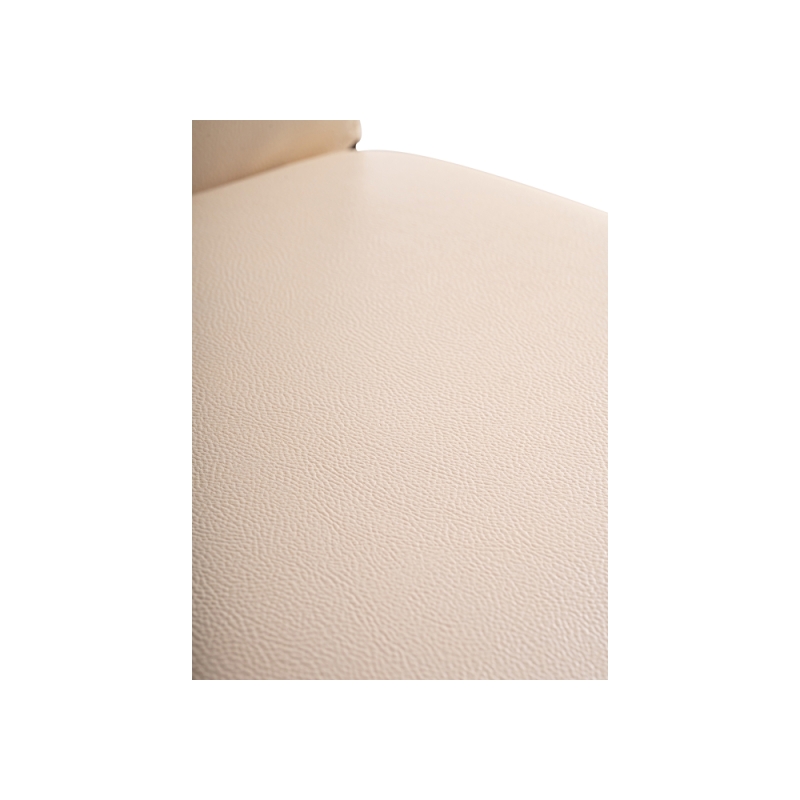 Стул на металлокаркасе Mirilis ваниль / темный мусс