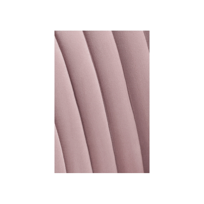 Стул на металлокаркасе Седа розовый / черный