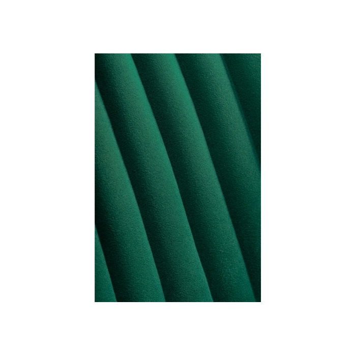 Стул на металлокаркасе Седа велюр зеленый / черный