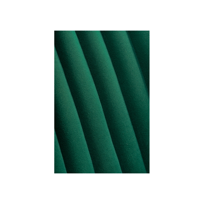 Стул на металлокаркасе Седа велюр зеленый / черный