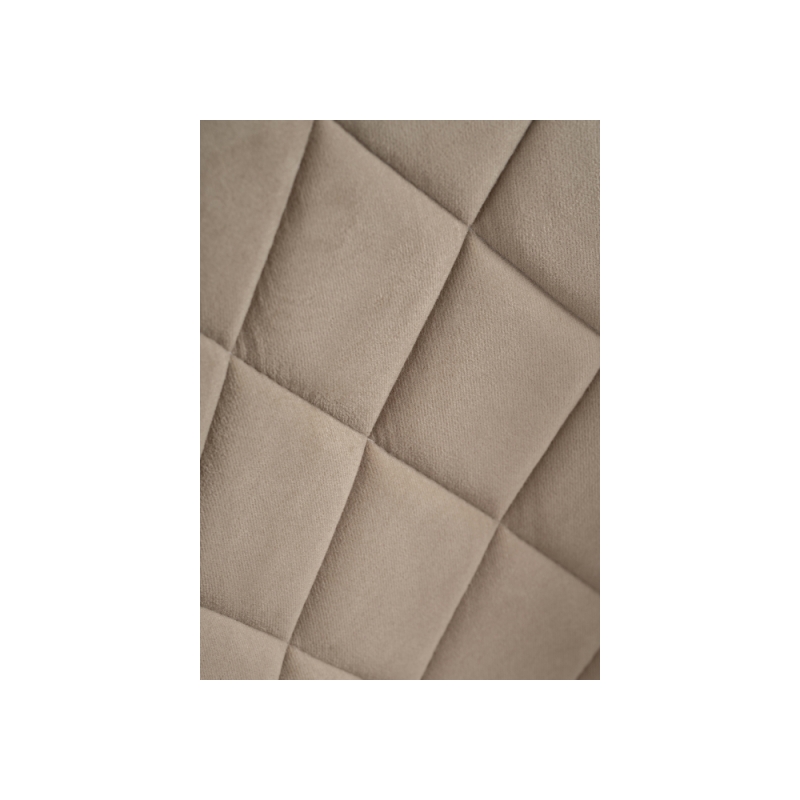 Стул на металлокаркасе Зест микровелюр 05 / черный глянец