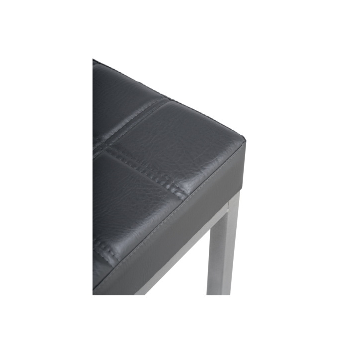 Барный стул Khurkroks серый полимер / светлый мусс