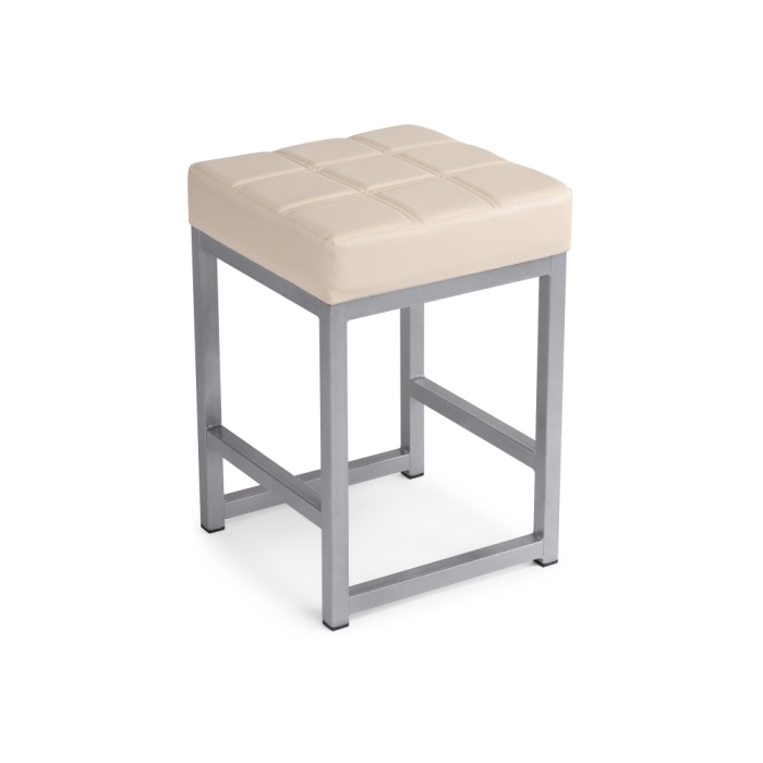 Табурет Khurkroks ваниль в крапинку / светлый мусс