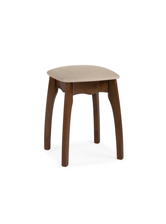 Табурет Астир орех / сливочный раф