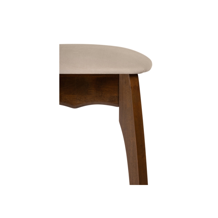 Табурет Астир орех / сливочный раф