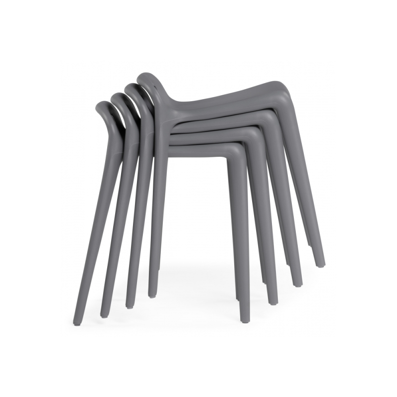 Табурет Беон серый