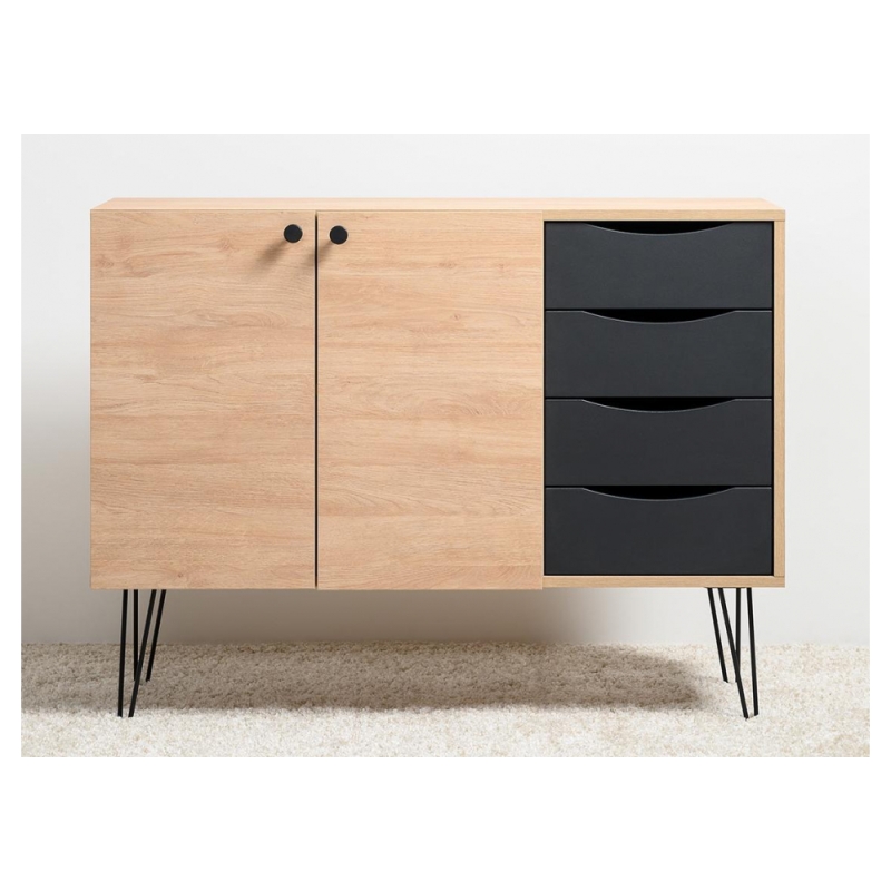 Тумба Брюс 16.233 сантьяго / черный