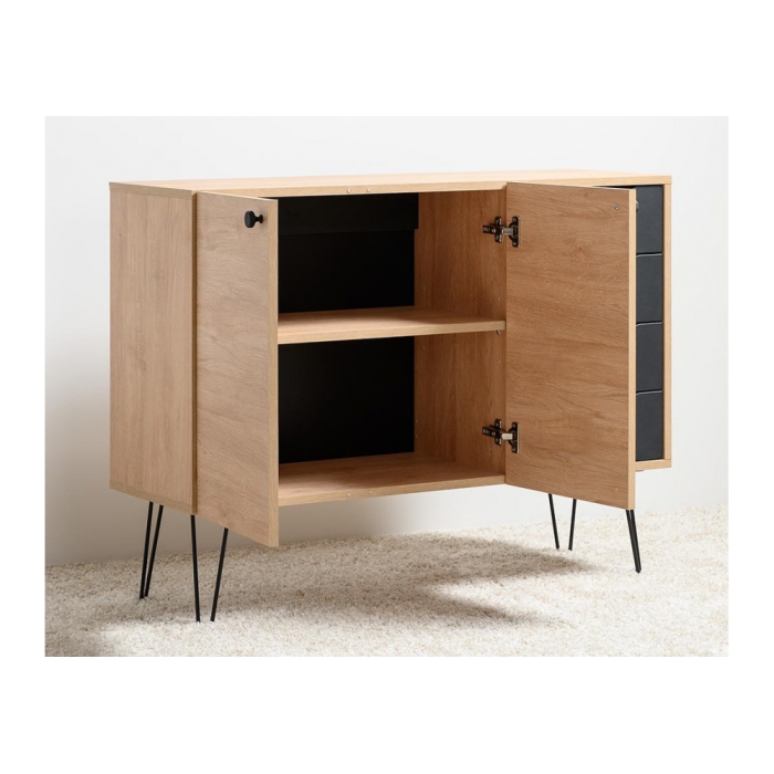 Тумба Брюс 16.233 сантьяго / черный